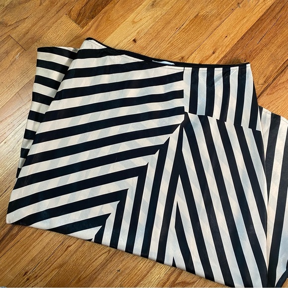 Mango Striped Midi Skirt Large - Picture 5 of 8